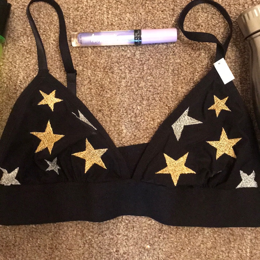 COPY - ⚡️NWT🎈Pink Victoria Secret Star Bra